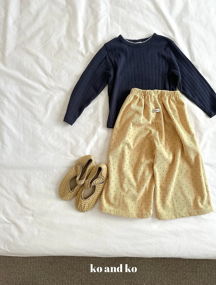 Little Foxx – Corduroy Round Pants