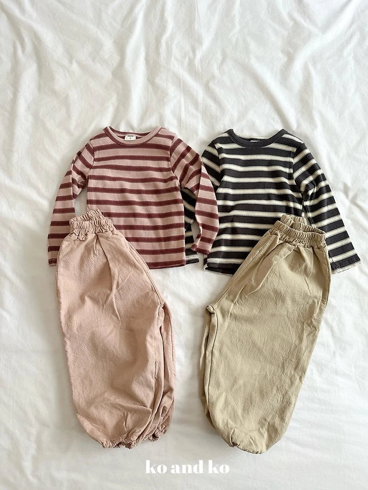 Little Foxx – Pintuck Jogger Pants