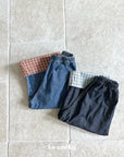 Little Foxx – Check Duri Denim Pants