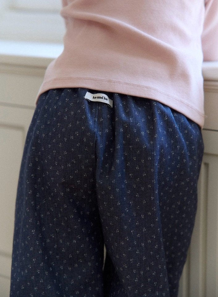 Little Foxx – Denim Flower Bloomer