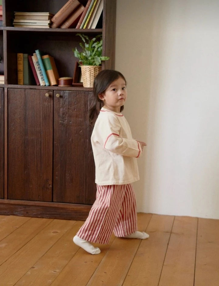 Little Foxx – Stripe Wide Pants