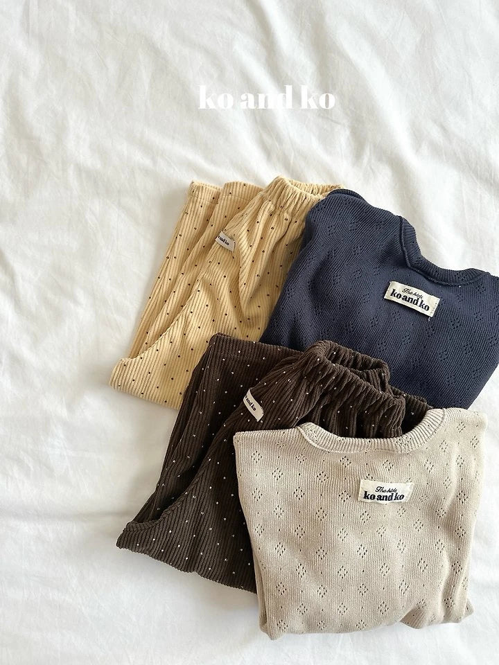 Little Foxx – Eyelet Cardigan