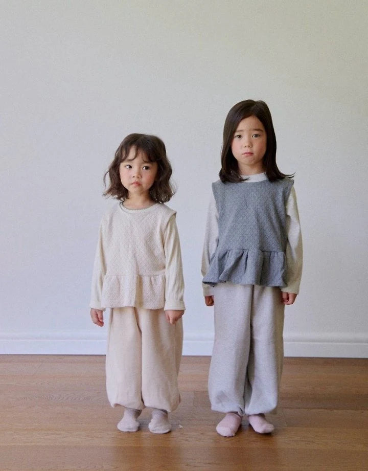 Little Foxx – Knit Shirring Top