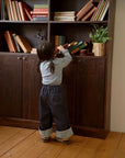 Little Foxx – Check Duri Denim Pants