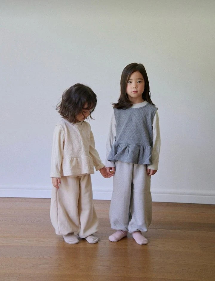 Little Foxx – Knit Shirring Top