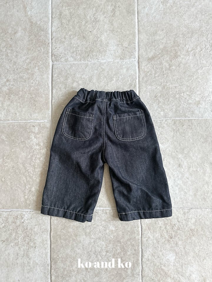 Little Foxx – Non Faded Denim Pants