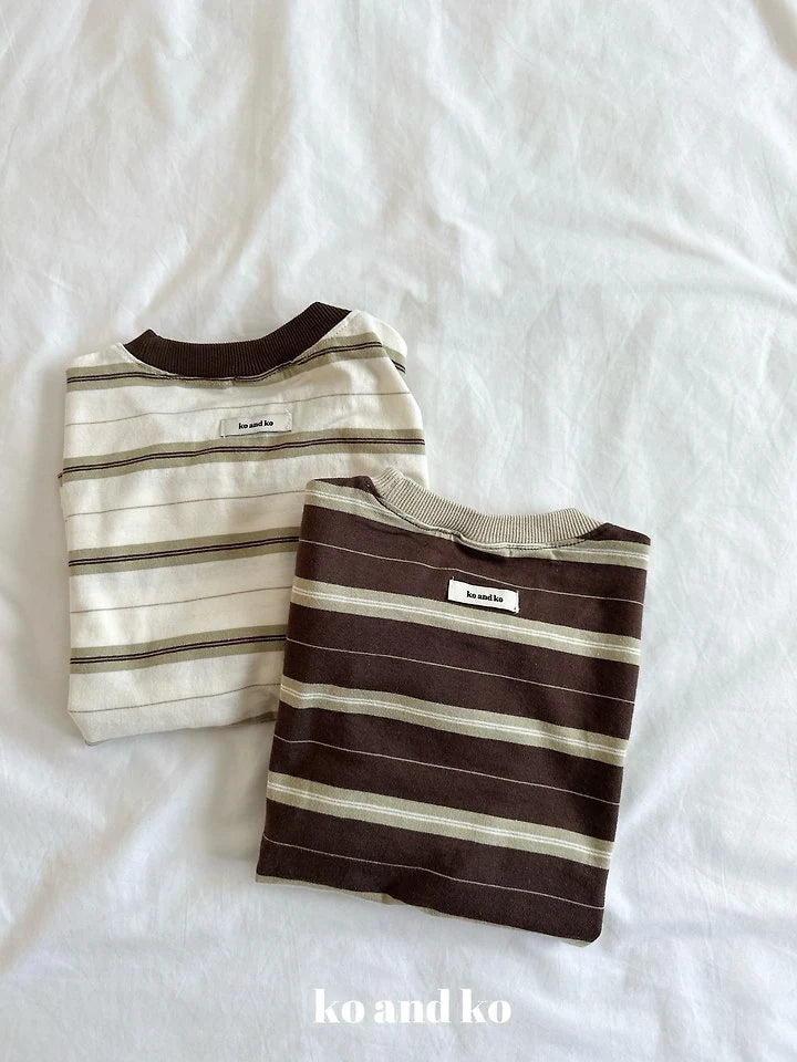 Little Foxx – Autumn Stripe Tee