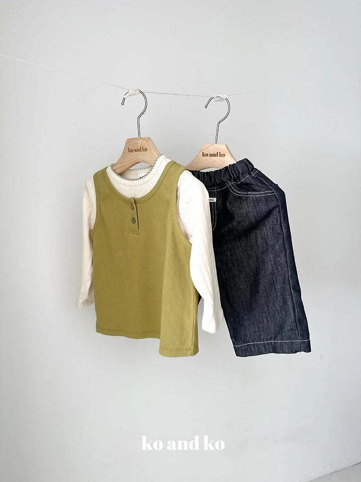 Little Foxx – Non Faded Denim Pants