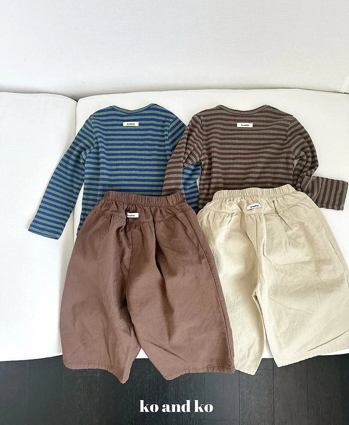 Little Foxx – Pintuck Wide Pants