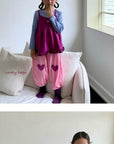 Little Foxx – Ribbed Love Jogger Pants