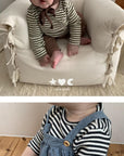 Little Foxx – Bebe Stripe Stretchy Tee