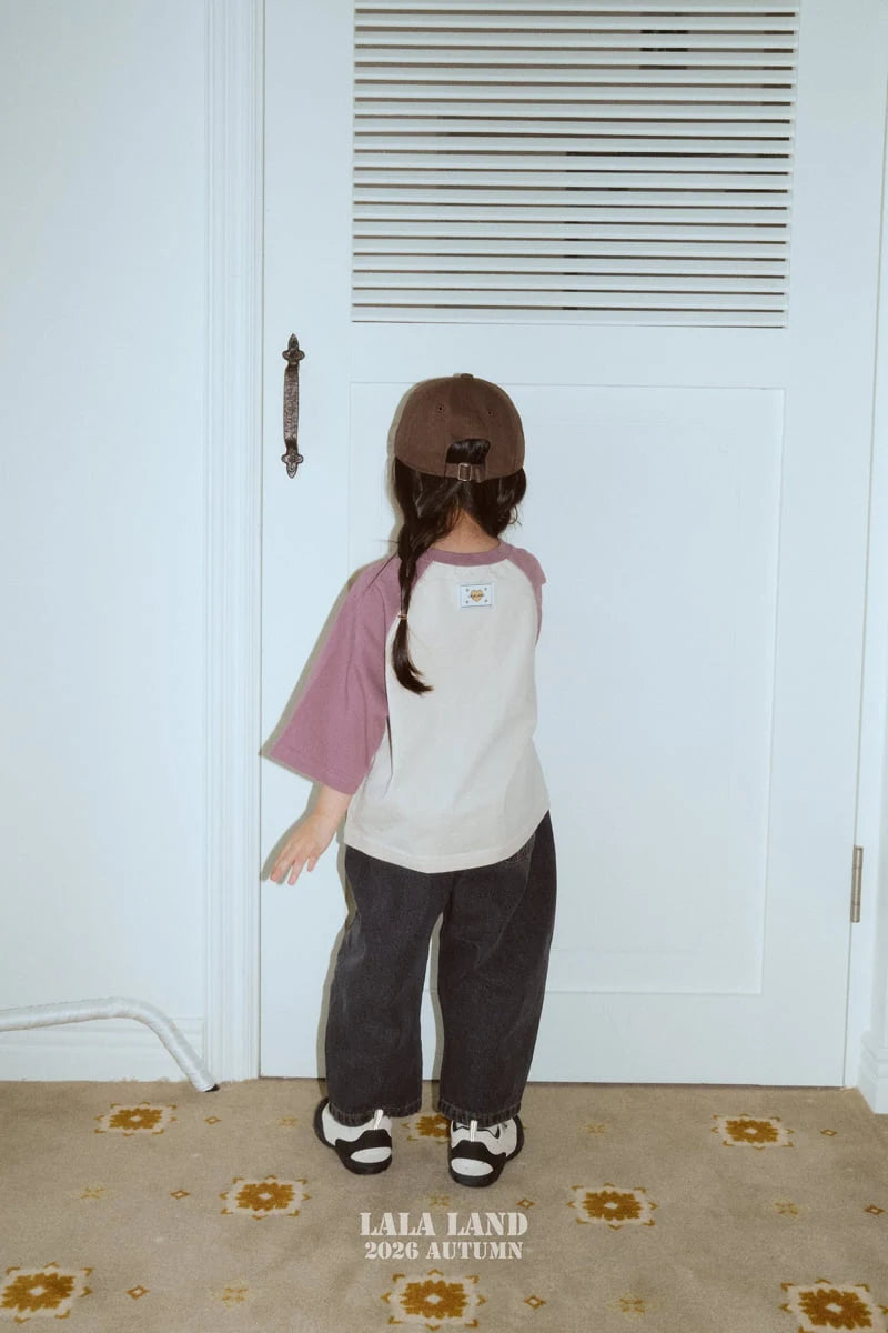 Little Foxx – Latte Raglan Tee