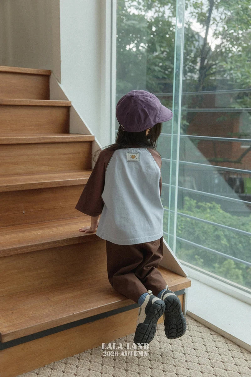 Little Foxx – Latte Raglan Tee