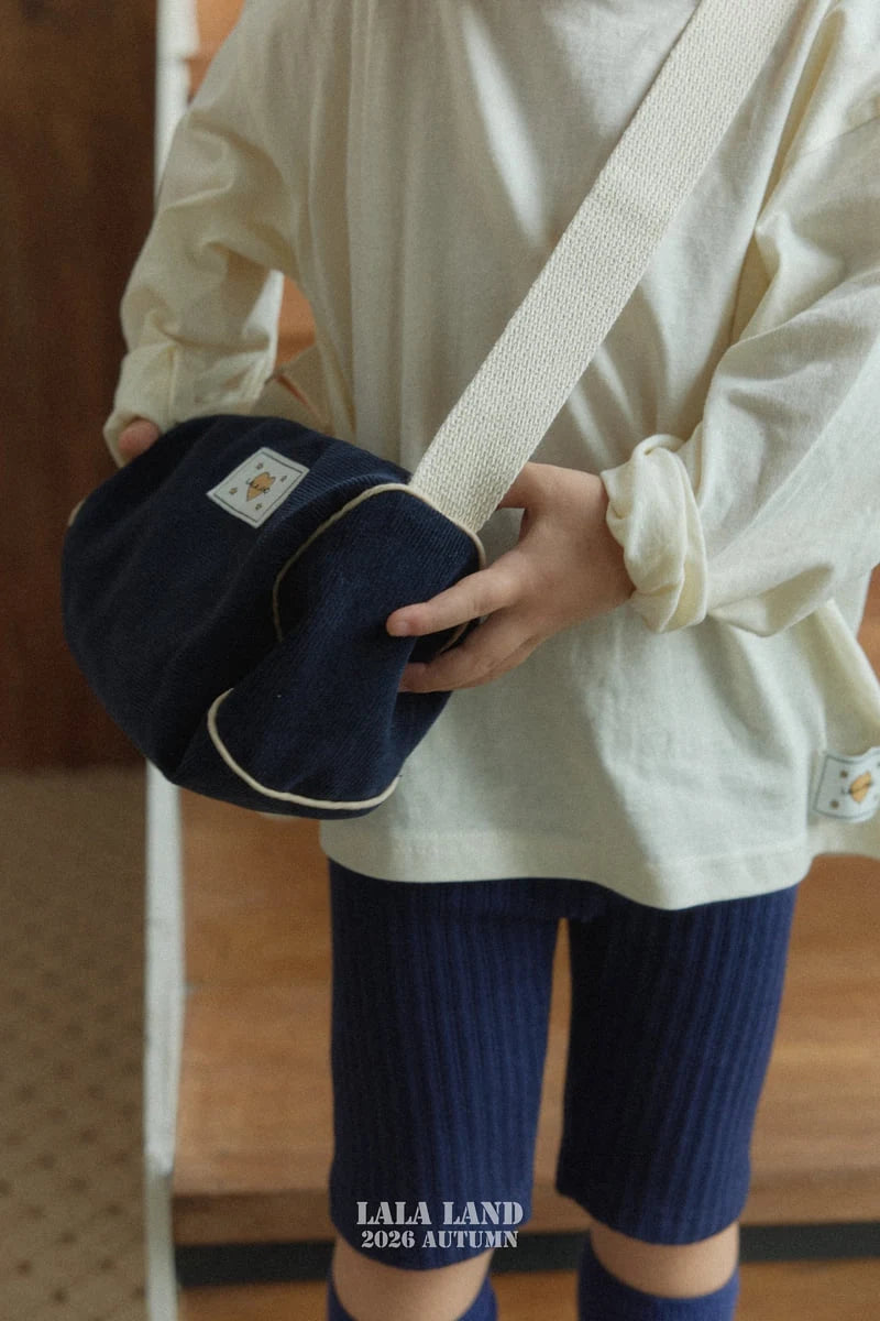 Little Foxx – Round Corduroy Cross Bag