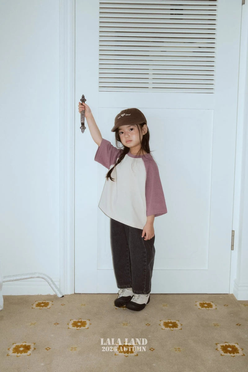 Little Foxx – Latte Raglan Tee