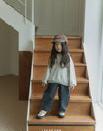 Little Foxx – Wide Curved Denim Pants