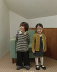 Little Foxx – Pigment Stripe Collar Tee