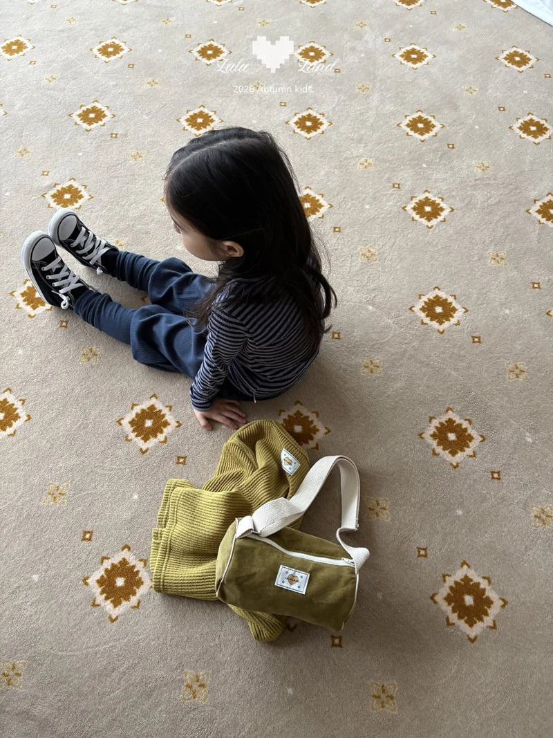 Little Foxx – Round Corduroy Cross Bag