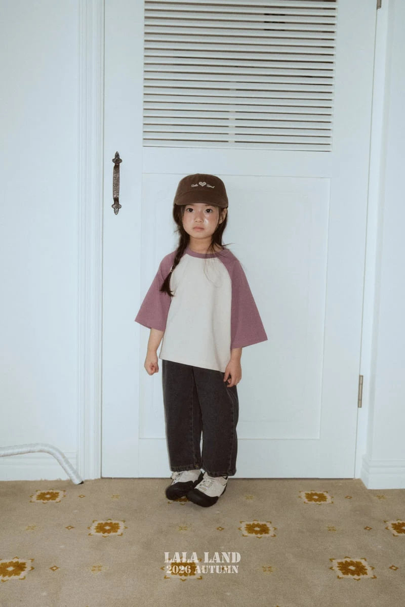 Little Foxx – Wide Curved Denim Pants