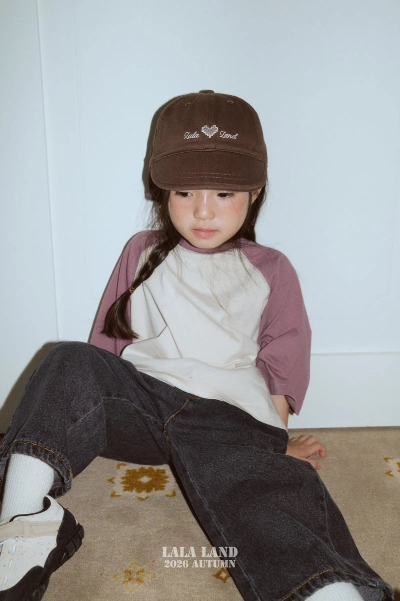 Little Foxx – Latte Raglan Tee