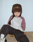 Little Foxx – Latte Raglan Tee