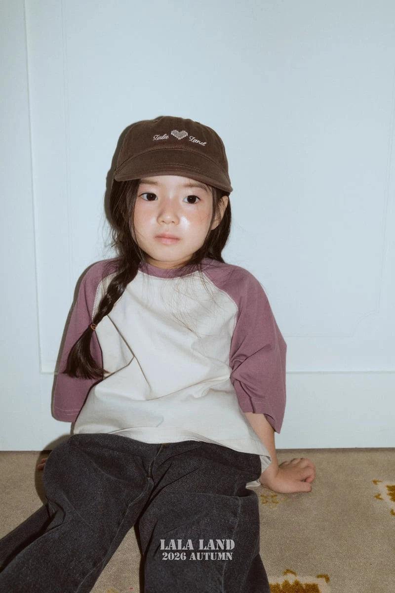 Little Foxx – Latte Raglan Tee