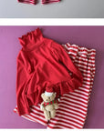 Little Foxx – Striped Turn Up Pants