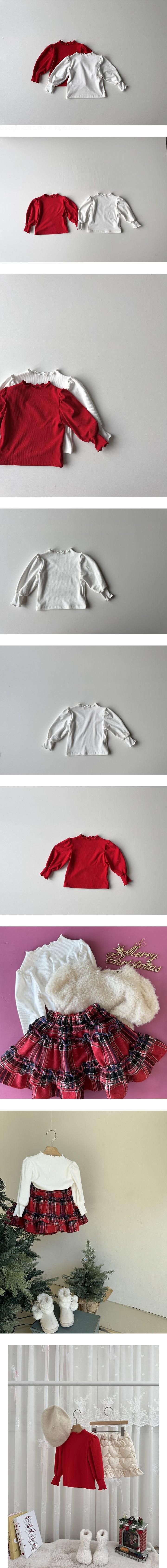 Little Foxx – Ribbed Puff Tee