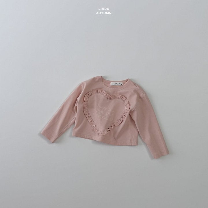 Little Foxx – Hearts Frill Tee