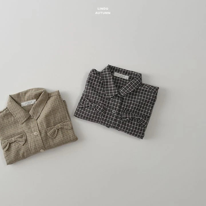 Little Foxx – Ribbon Check Shirt