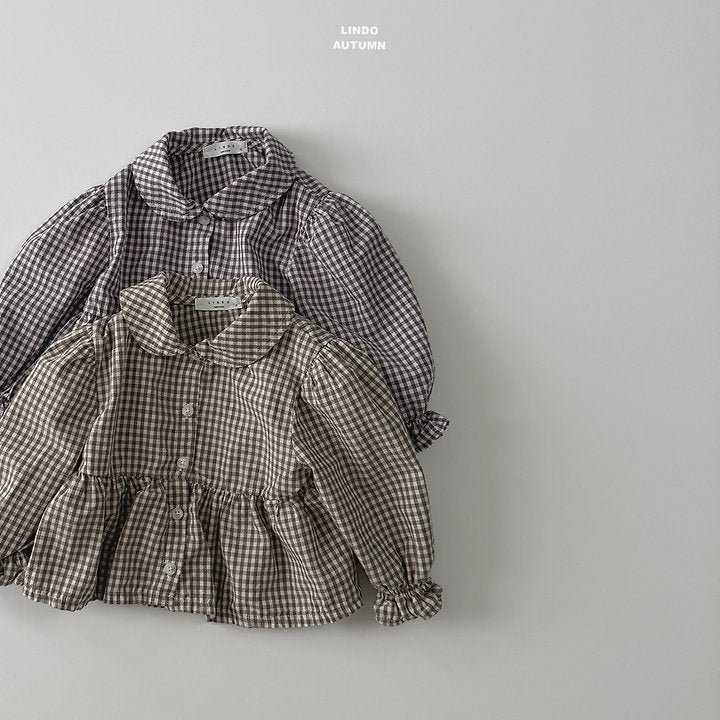 Little Foxx – Sweet Check Blouse