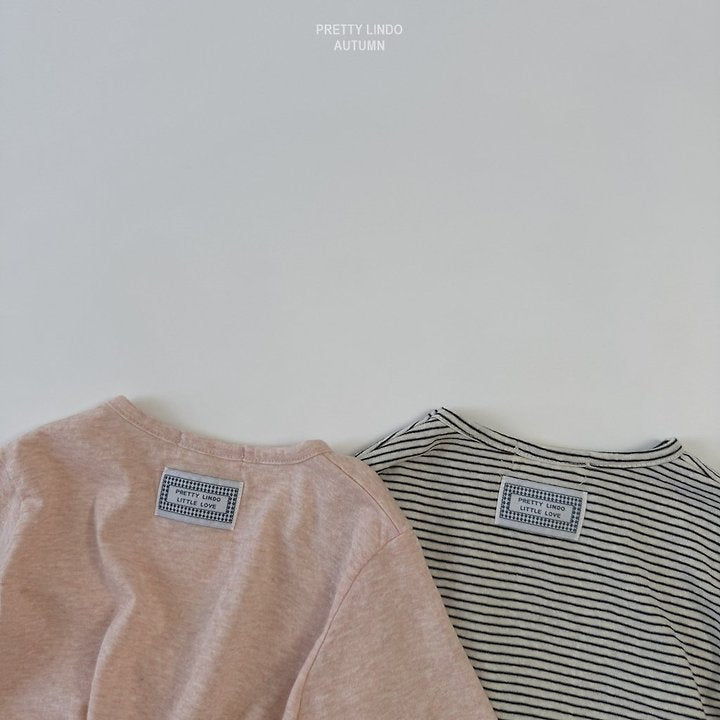 Little Foxx – Striped Ruched Tee