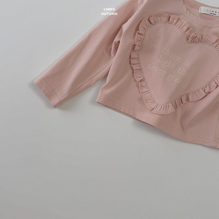 Little Foxx – Hearts Frill Tee