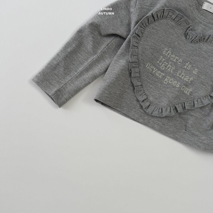 Little Foxx – Hearts Frill Tee