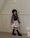 Little Foxx – Pompom Sleeveless Cardigan Set
