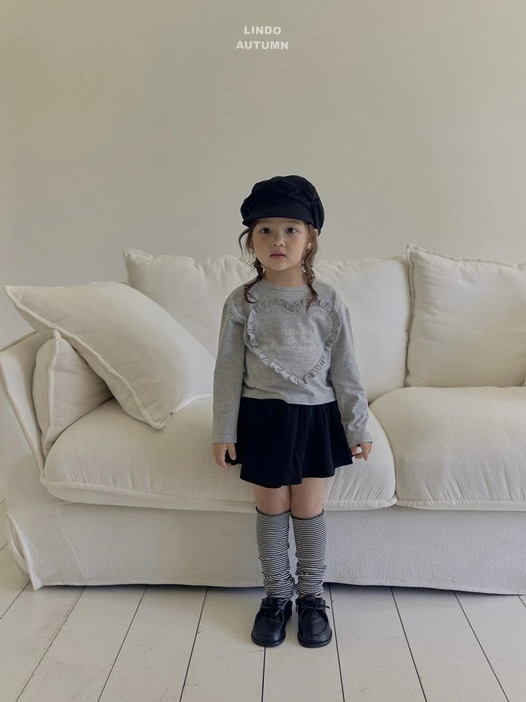Little Foxx – Heart Frill Tee