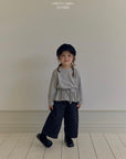 Little Foxx – Striped Ruched Tee