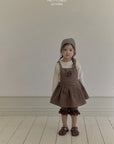 Little Foxx – Twill Dungaree Dress