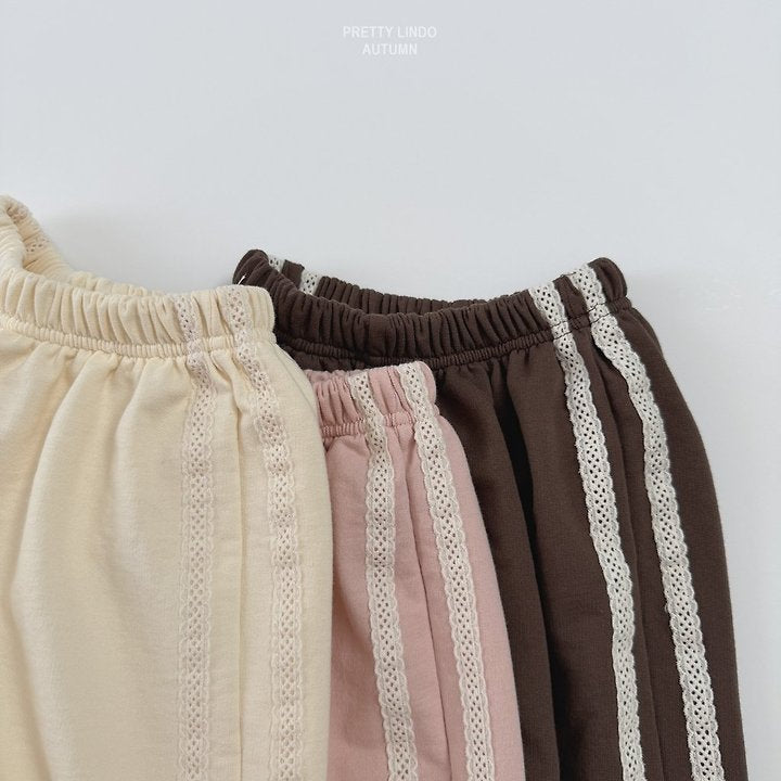 Little Foxx – Tutu Lace Jogger Pants