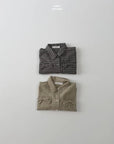 Little Foxx – Ribbon Check Placket Shirt