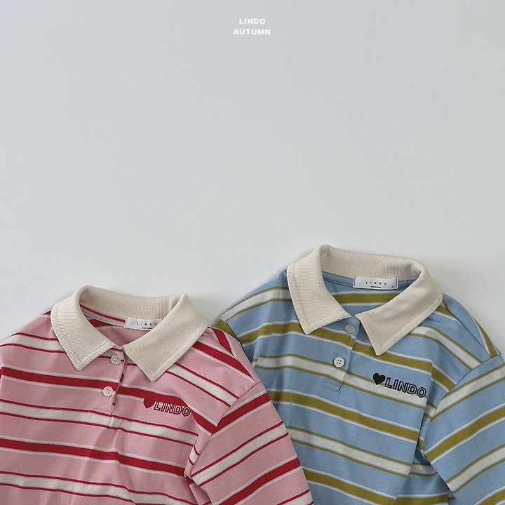 Little Foxx – Embroidered Collar Tee