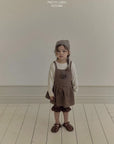 Little Foxx – Twill Dungaree Dress