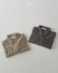 Little Foxx – Ribbon Check Placket Shirt