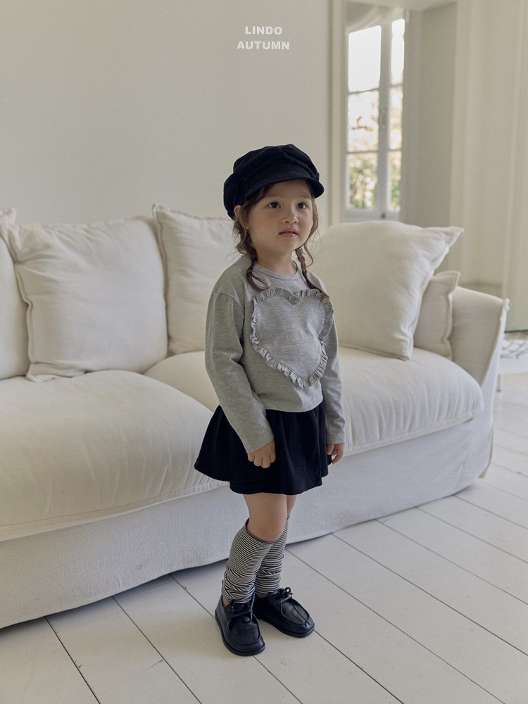 Little Foxx – Heart Frill Tee