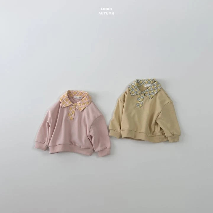 Little Foxx – Floral Collar Sweatshirt