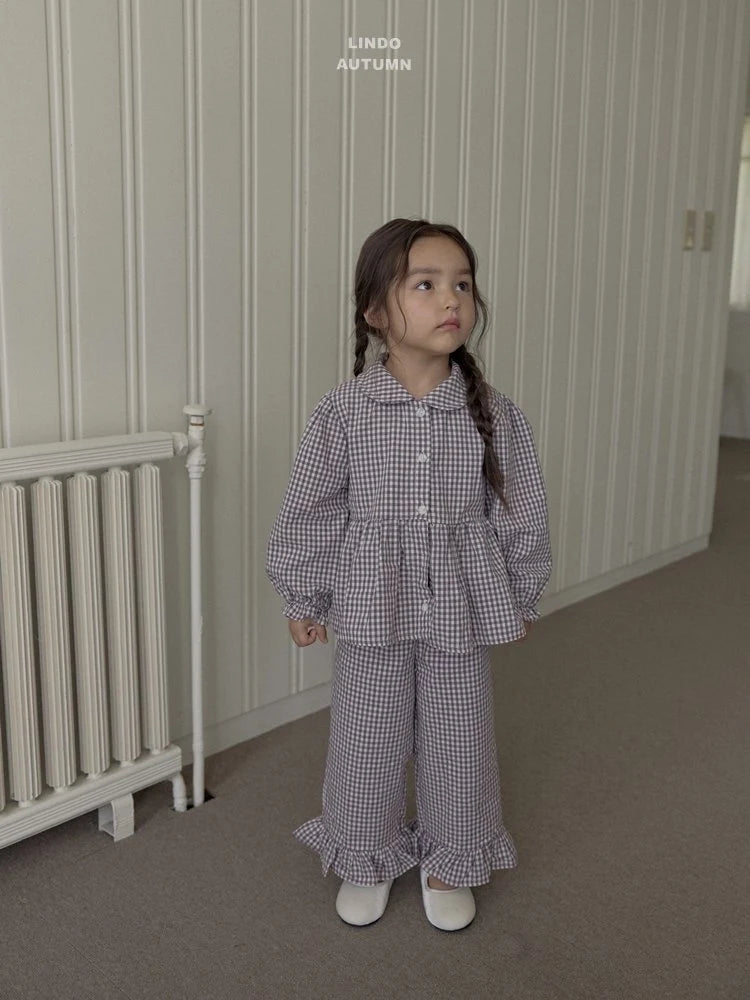 Little Foxx – Sweet Check Blouse