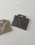 Little Foxx – Ribbon Check Placket Shirt