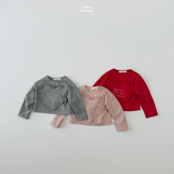 Little Foxx – Hearts Frill Tee