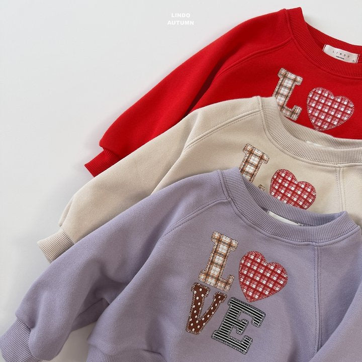 Little Foxx – Love Heart Sweatshirt