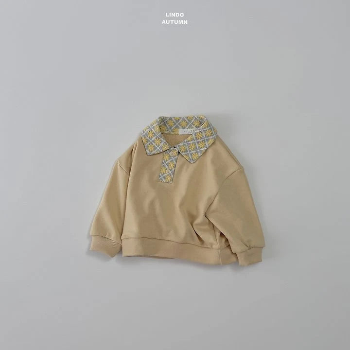 Little Foxx – Floral Collar Sweatshirt